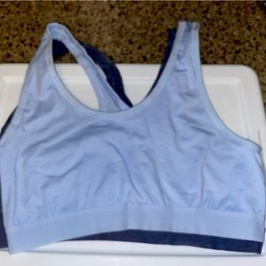 NWOT lot of 2 Fruit of the Loom sports bra, size XL.